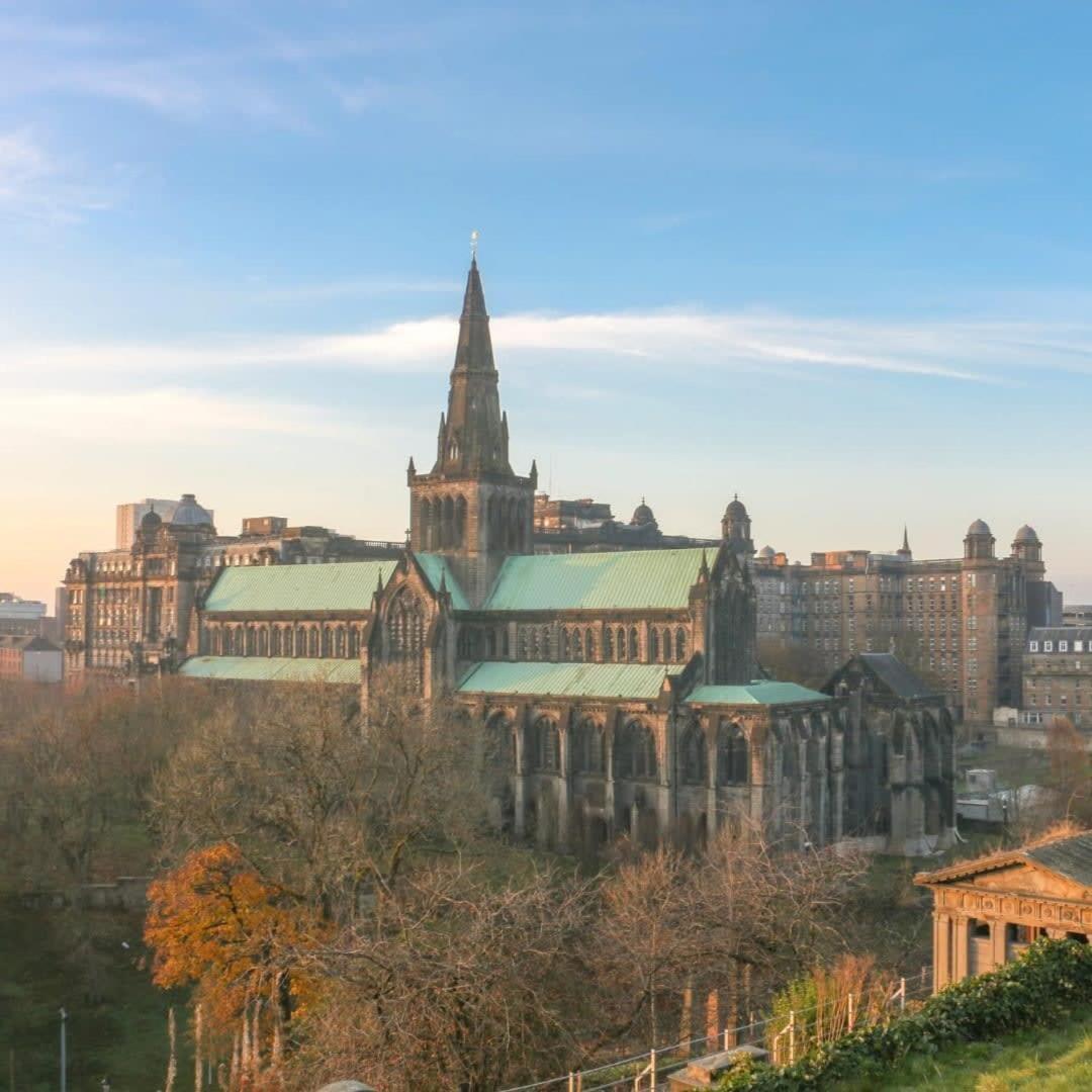 Bright Central Flat With Balcony And Free Parking Glasgow Dış mekan fotoğraf